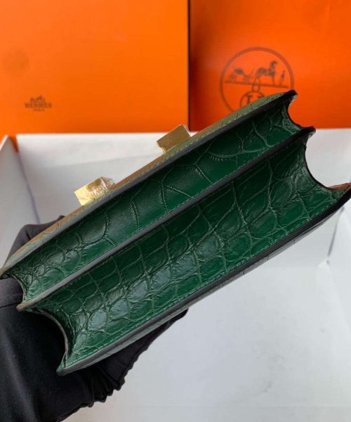 1:1 Replica Hermes Constance White/Grey/Green/Yellow For Women 19cm / 7.4in