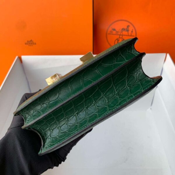 1:1 Replica Hermes Constance White/Grey/Green/Yellow For Women 19cm / 7.4in