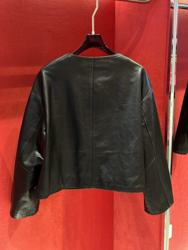 Hermes Cropped Jacket Black For Women