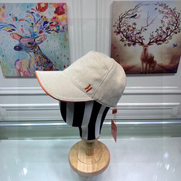 Hermes Davis H Primavera Cap Beige Hermes Cap