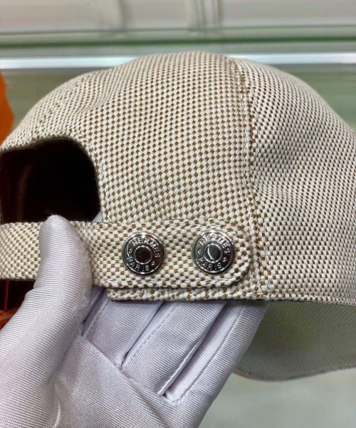Hermes Davis H Primavera Cap Beige Hermes Cap