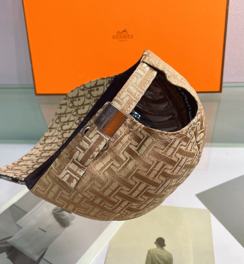 Hermes Davis H Primavera Cap Beige Hermes Cap