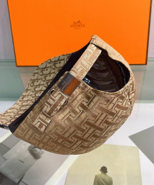 Hermes Davis H Primavera Cap Beige Hermes Cap