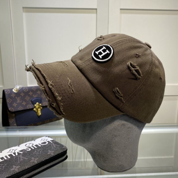 Hermes Davis H Primavera Cap Brown Hermes Cap