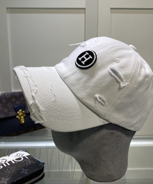 Hermes Davis H Primavera Cap White Hermes Cap
