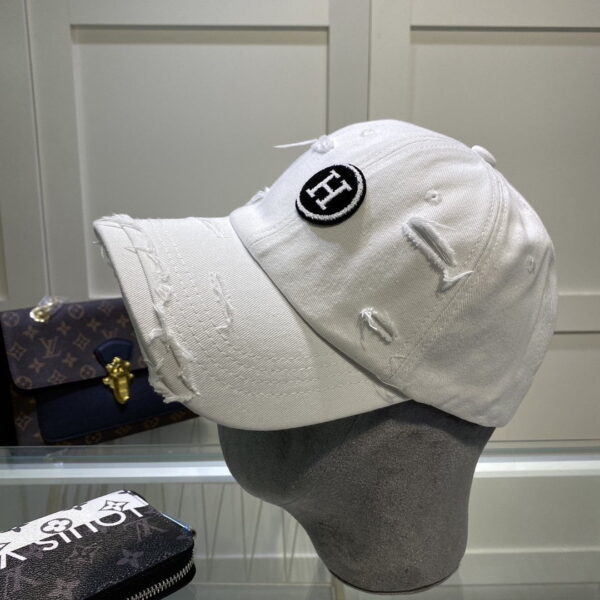 Hermes Davis H Primavera Cap White Hermes Cap