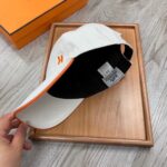Hermes Davis H Primavera Cap White Hermes Cap