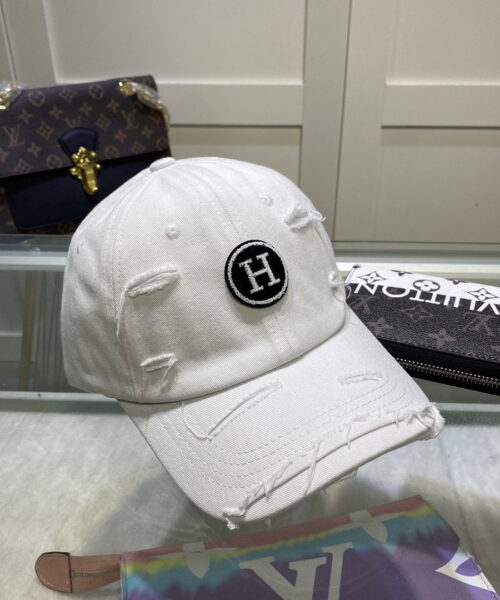 Hermes Davis H Primavera Cap White Hermes Cap