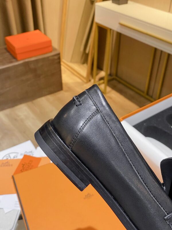 Hermes Destin Loafer Black For Women, Women's Shoes H212114Z 02390
