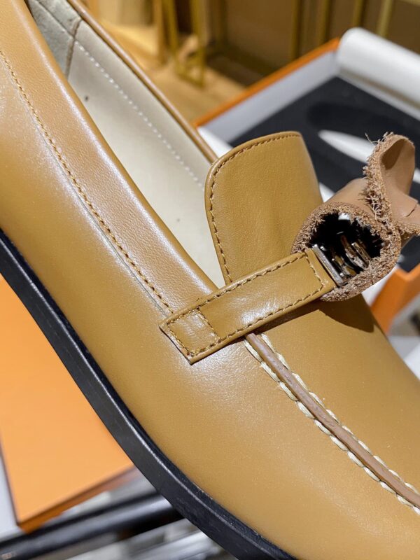 Hermes Destin Loafer Brown For Women, Women's Shoes H212114Z