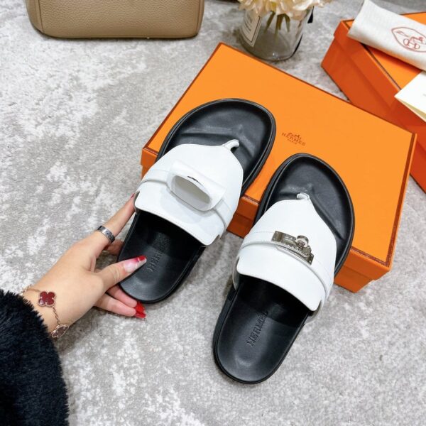 Hermes Empire Sandal White For Women, Women's Shoes H221074Z 90360
