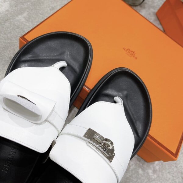 Hermes Empire Sandal White For Women, Women's Shoes H221074Z 90360