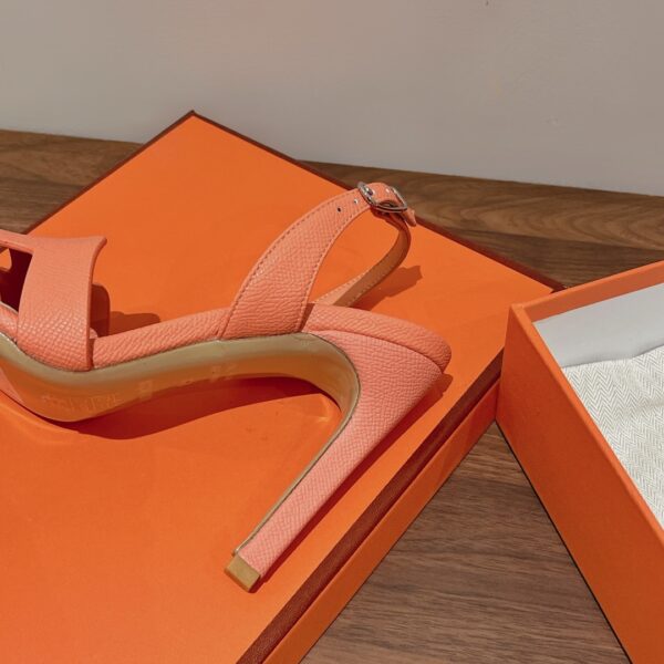 Hermes Eternite Sandal Light Orange For Women 2.7in/7cm