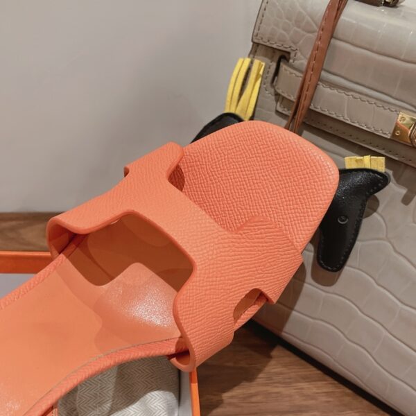 Hermes Eternite Sandal Light Orange For Women 2.7in/7cm