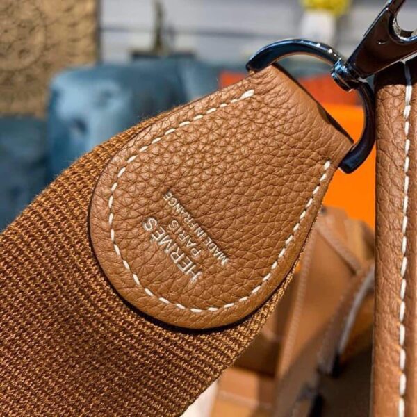 1:1 Replica Hermes Evelyne III 29 Bag Brown With Silver-Toned Hardware For Women, Women's Shoulder And Crossbody Bags 11.4in/29cm H073599CC37