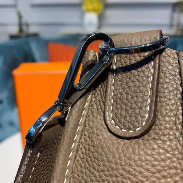 1:1 Replica Hermes Evelyne III GM Bag Brown For Women 11.8in/30cm