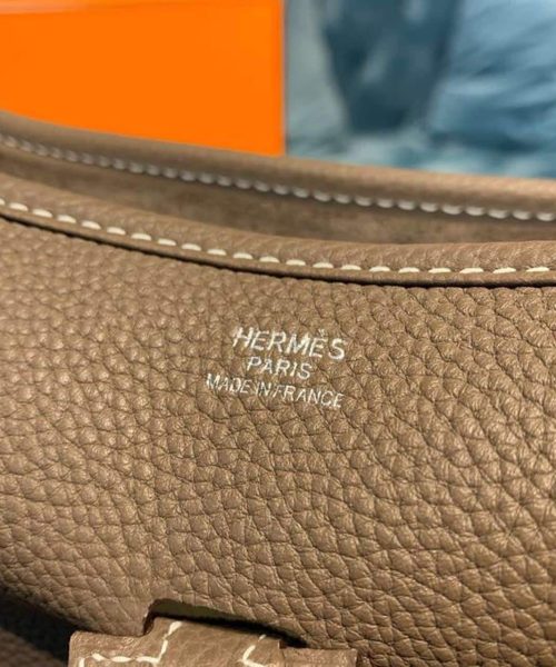 1:1 Replica Hermes Evelyne III GM Bag Brown For Women 11.8in/30cm