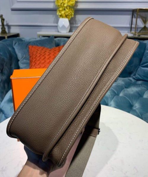 1:1 Replica Hermes Evelyne III GM Bag Brown For Women 11.8in/30cm