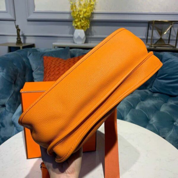 1:1 Replica Hermes Evelyne III GM Bag Orange For Women 11.8in/30cm