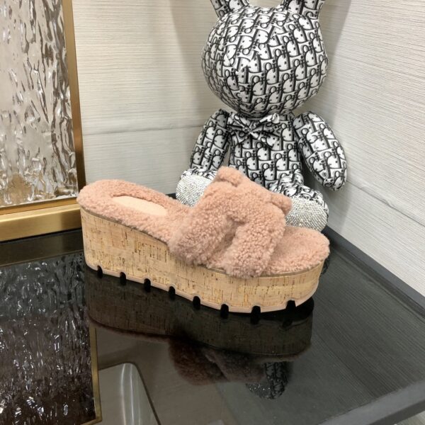 Hermes Figari Sandal Bright Pink For Women