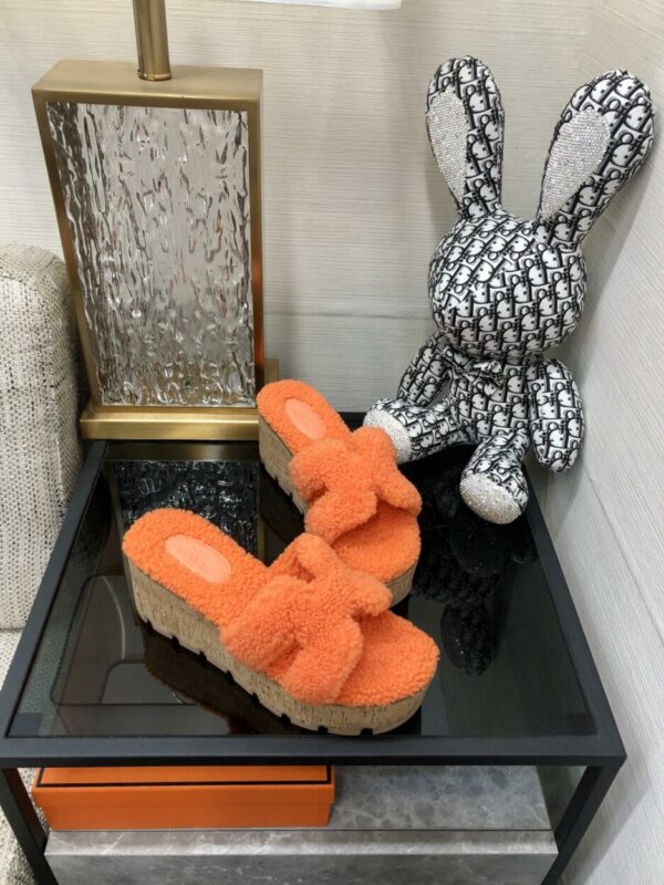 Hermes Figari Sandal Orange For Women