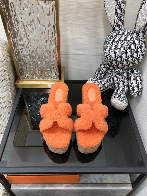 Hermes Figari Sandal Orange For Women