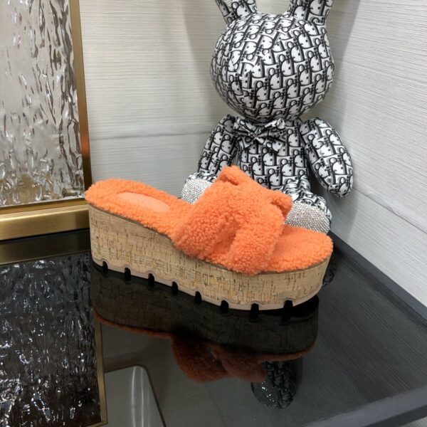 Hermes Figari Sandal Orange For Women