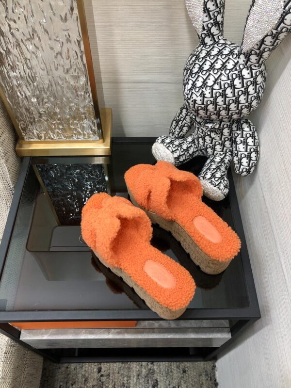 Hermes Figari Sandal Orange For Women