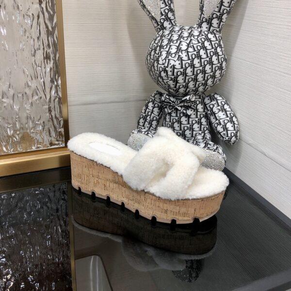 Hermes Figari Sandal White For Women