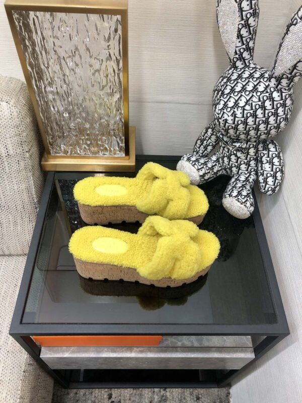 Hermes Figari Sandal Yellow For Women