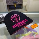 Hermes Frequence Beanie In Black