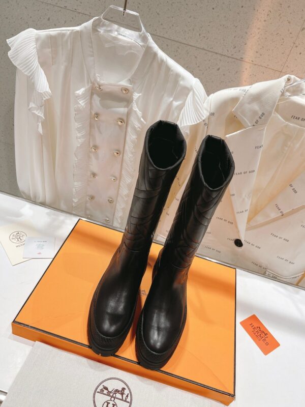Hermes Fuji Boot Black For Women H222048Z 02350