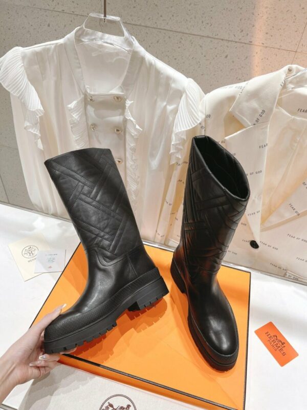 Hermes Fuji Boot Black For Women H222048Z 02350