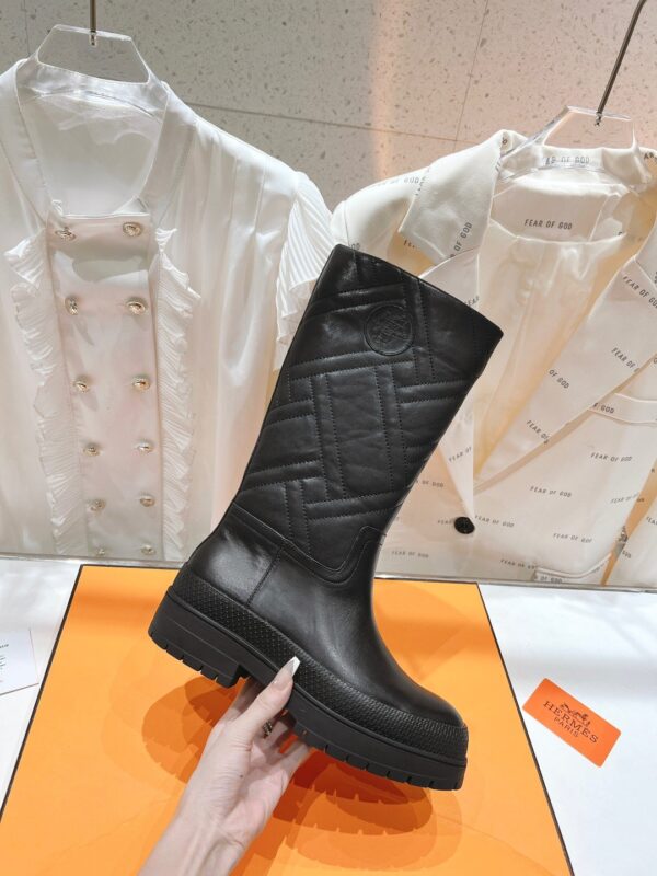 Hermes Fuji Boot Black For Women H222048Z 02350