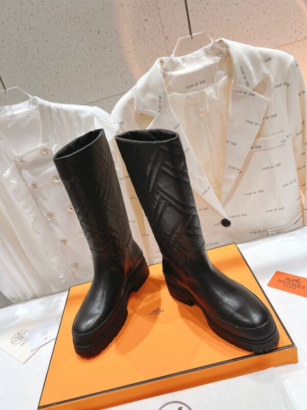 Hermes Fuji Boot Black For Women H222048Z 02350