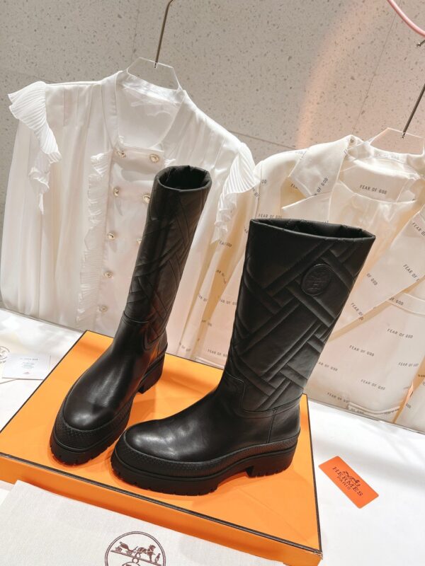 Hermes Fuji Boot Black For Women H222048Z 02350