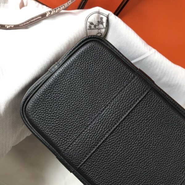 1:1 Replica Hermes Garden Party 30 Tote Bag Black For Women, Women’s Handbags, Shoulder Bags 11.8in/30cm
