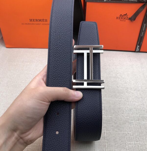 1:1 Replica Hermes H Belt Buckle & Reversible Black For Women, Women Belt