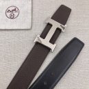 1:1 Replica Hermes H Belt Buckle & Reversible Black For Women, Women Belt