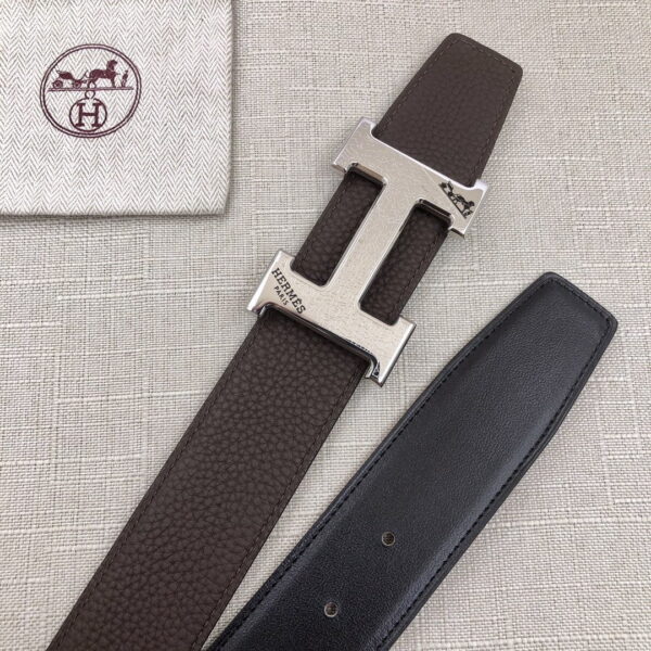 1:1 Replica Hermes H Belt Buckle & Reversible Black For Women, Women Belt