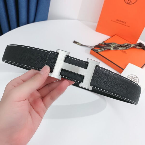 1:1 Replica Hermes H Belt Buckle & Reversible Black For Women, Women Belt