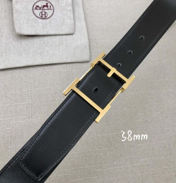 1:1 Replica Hermes H Belt Buckle & Reversible Black For Women, Women Belt