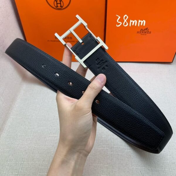 1:1 Replica Hermes H Belt Buckle & Reversible Black For Women, Women Belt