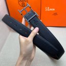 1:1 Replica Hermes H Belt Buckle & Reversible Black For Women, Women Belt