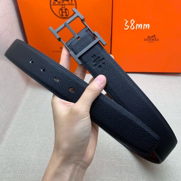 1:1 Replica Hermes H Belt Buckle & Reversible Black For Women, Women Belt