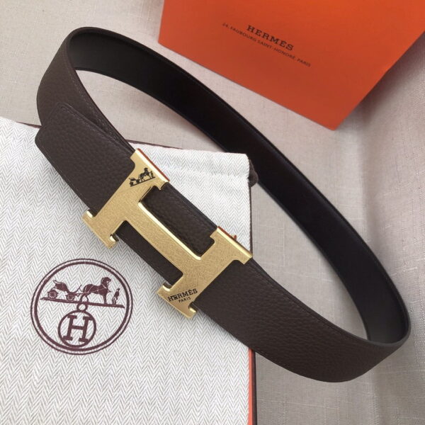 1:1 Replica Hermes H Belt Buckle & Reversible Black For Women, Women Belt