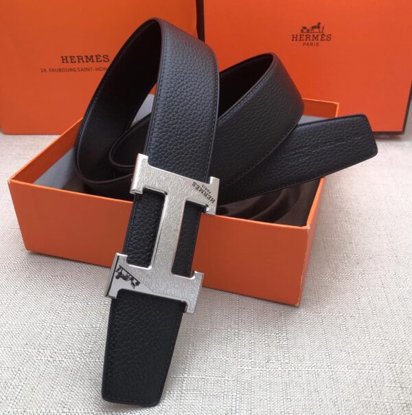 1:1 Replica Hermes H Belt Buckle & Reversible Black For Women, Women Belt
