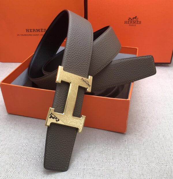 1:1 Replica Hermes H Belt Buckle & Reversible Black For Women, Women Belt