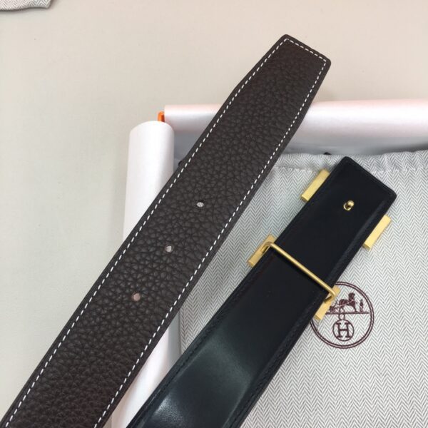 1:1 Replica Hermes H Belt Buckle & Reversible Black For Women, Women Belt
