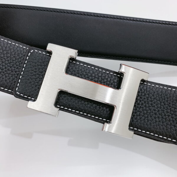 1:1 Replica Hermes H Belt Buckle & Reversible Black For Women, Women Belt